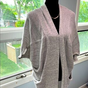 Babaton Gray Women's Cardigan Sweater